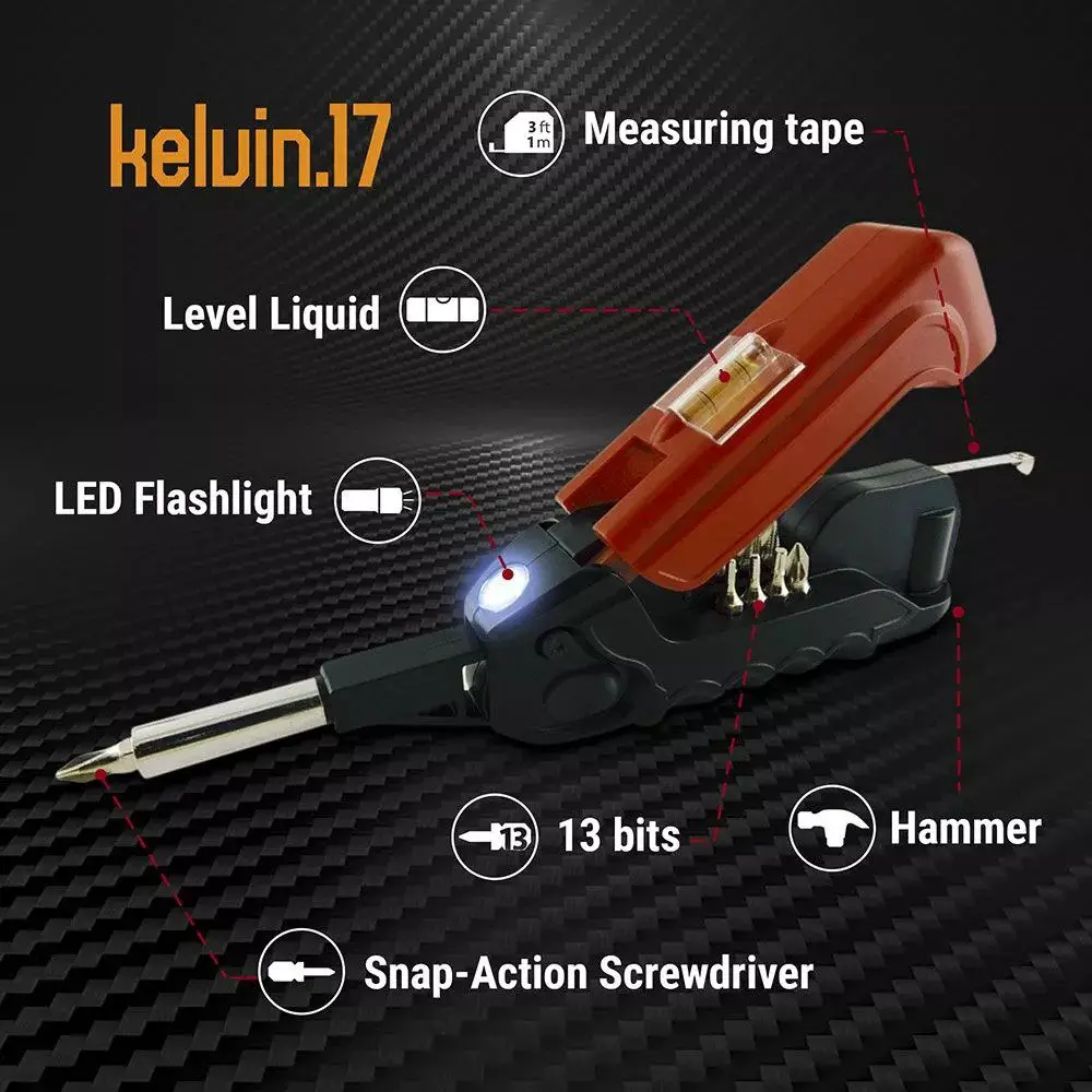The 17 Tools Included in Kelvin Tool Box