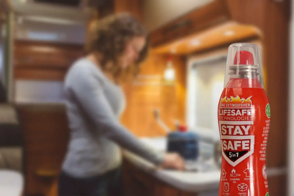 Features of StaySafe Fire Extinguisher